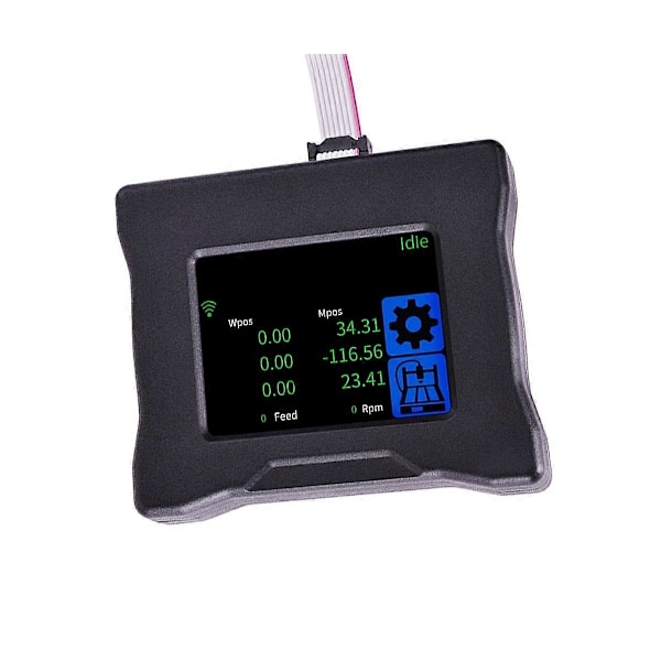 2,8 tommer Touch Screen Kontrolpanel CNC Graveringsmaskine 3-Akset Integreret Driver Offline Kontrol