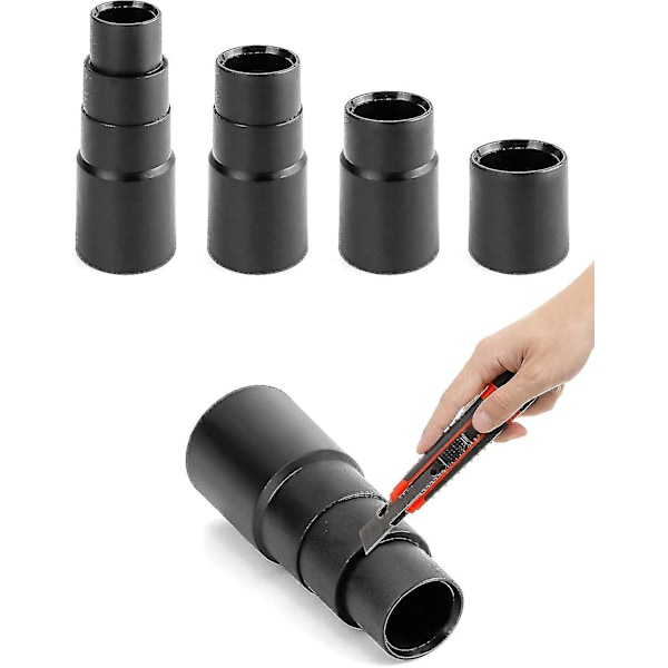 5 kpl Pölynimurin sovitin sähkötyökaluille, Universaali pölynpoistosovitin Pölynimurin letkun muunnin 21-35 mm sisähalkaisija - Jxlgv TY