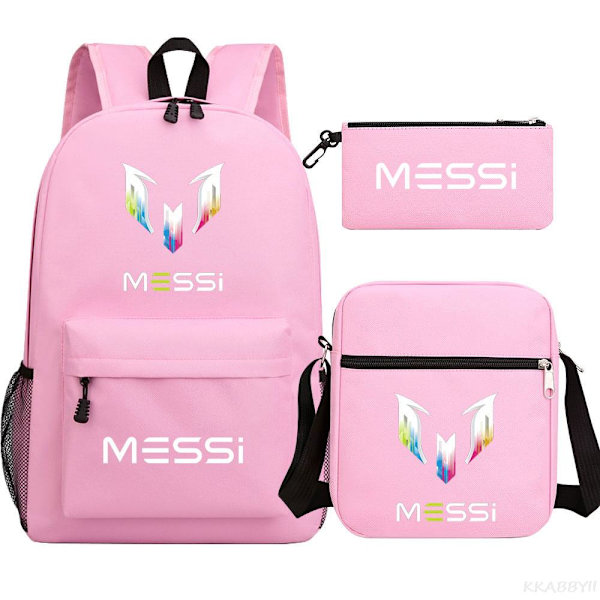 Jalkapallo Messi reppu 3 osaa Ivory