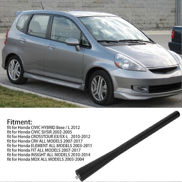 FM / AM Antennemast Radioantenne Erstatningstilbehør Passer for Honda