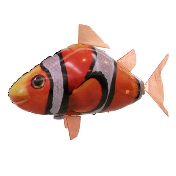1st Kreativ Fjärrkontroll Flygande Fisk Haj Clownfish Elektrisk Clownfish
