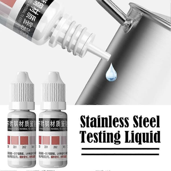 Stainless Steel 304/316 Test Solution - Quality Identification Reagent for Metal Verification 2st