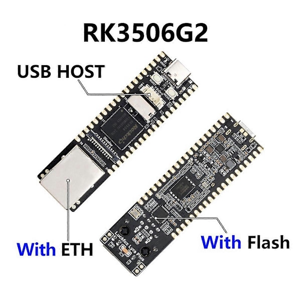 For Plus Linux Udviklingskort RK3506G2 Rockchip Linux Kort 10/100M Netværksport til MIPI Display B