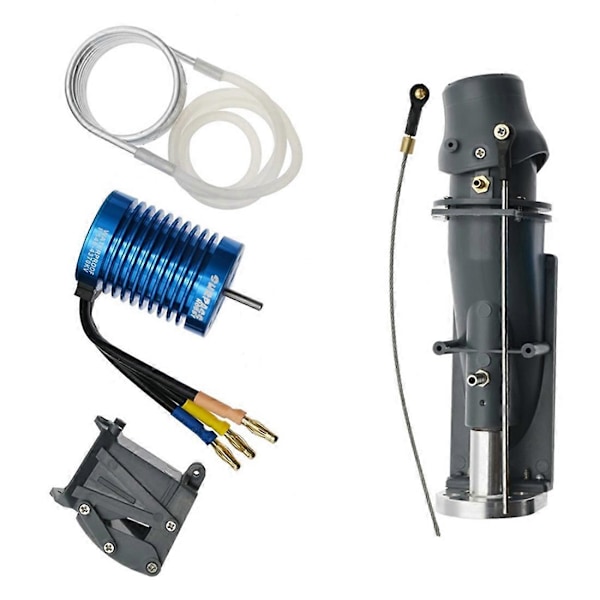 Vattenjet Thrustermotor Högtrycksspruta Pump Vattenjetpump med 3650 Borstlös Motor + Vattenkylningsmantel