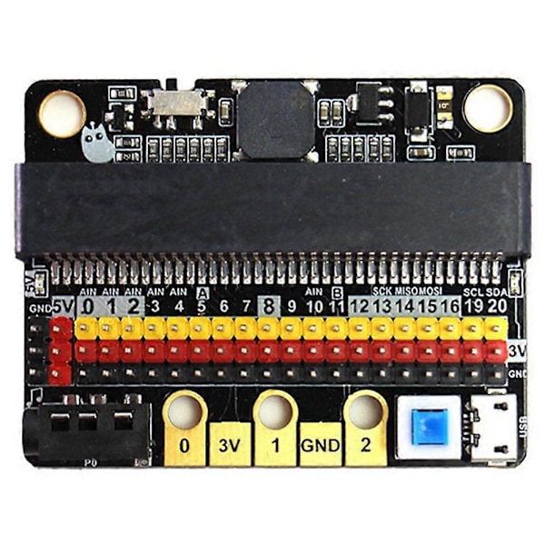 Expansionskort IOBIT V2.0 Horisontell Adapterkortplatta för Microbit, Grund- och Högstadieskola