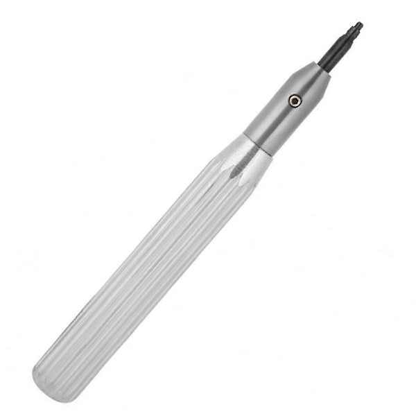 Urkrone Rør Indsats Fjerner Åbner Holder Mærke Urkasse + 4 Blade Ur Reparationsværktøj