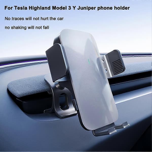Suitable for Tesla Model Y3 Mobile Phone Holder with Magnetic Suction Function A
