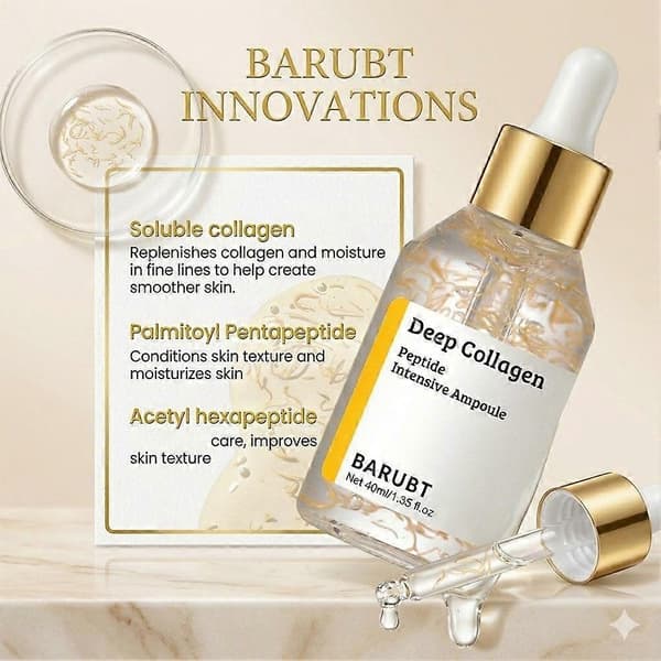 BARUBT Deep Collagen Peptide Ampull - Intensiv rynkvård, 40ml