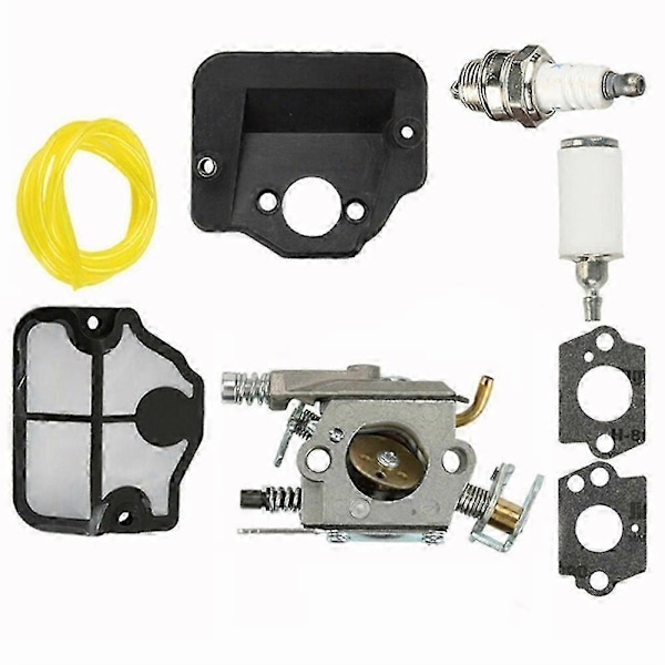 kompatibel Jonsered 2036 2040 CS2040 Motorsav Karburator Karburator Kit Luftfilter Tændrør Brændstofslange Pakninger Sæt Motorsav Reservedele hwy