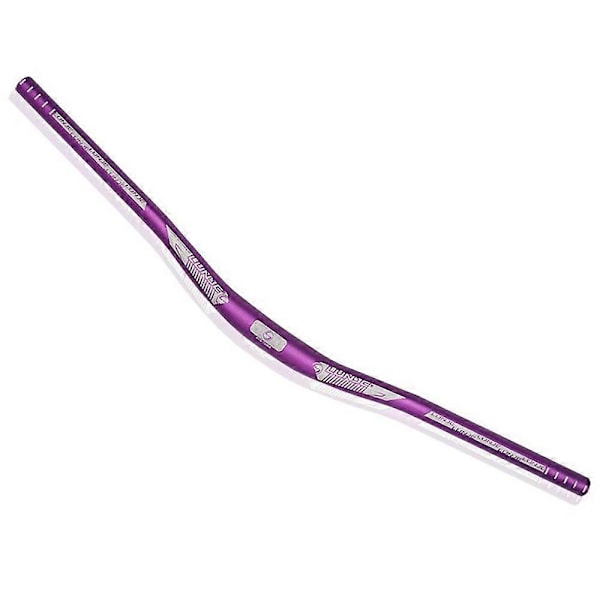 720MM Terrengsykkelstyre 31.8mm Sykkel Riser Bar Ekstra Lang for Utfor Sykling Racing Lilla