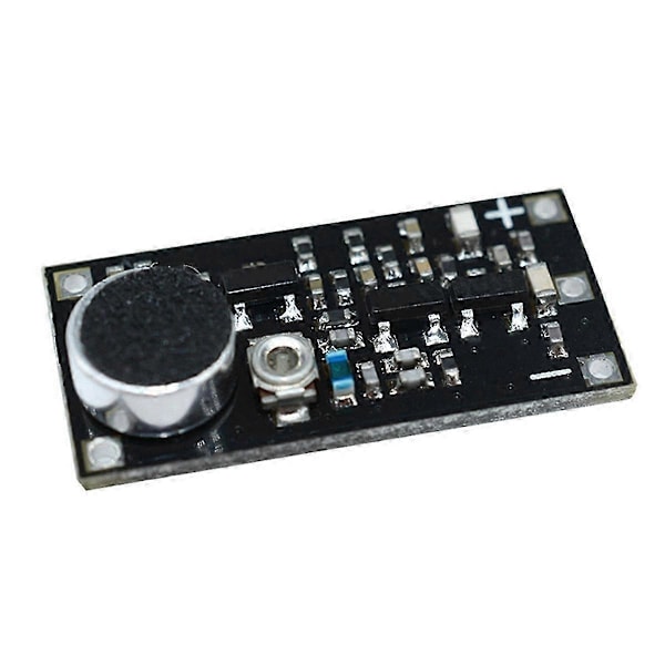 88-115MHz FM Trådløs Mikrofon Overvågningssender Modul Board Justerbar Kondensator DC 2V 9V 9mA Spænding