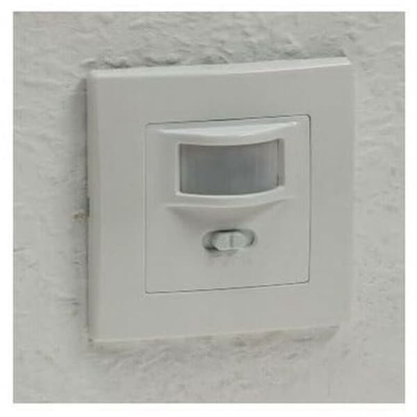 160° innfelt bevegelsessensor veggbryter for LED- og halogenpærer