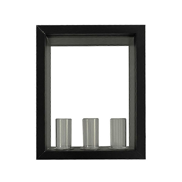 DIY Blomsterstiklinger Fotoramme 3D Fotorammer Blomsterarrangement Beholder Hydroponisk Vase til Li