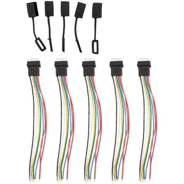 5 STK RC Fly 6S Balansehode med hetteforlengelse Ladekabel Ledning 10 cm DIY for Li Po Batteri