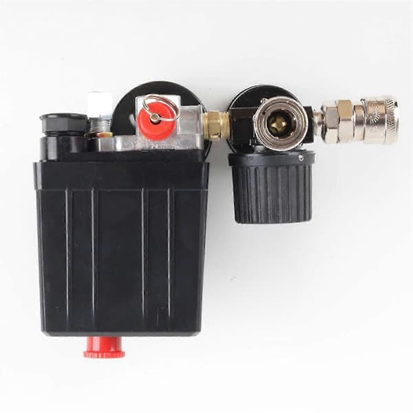 3000L/Min Luftpumpens reglerventil 0-180 PSI Mätare 220V/380V Regulator Duty Pump Tryck