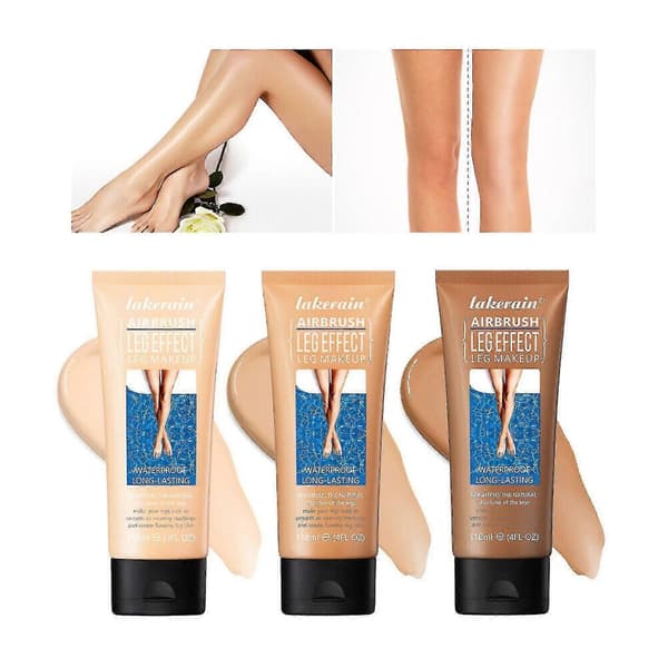 Vattentätt benmakeup för åderbråck och tatueringstäckning, överförs inte, kroppsmakeupfoundation, 118 ml (3 nyanser) 1