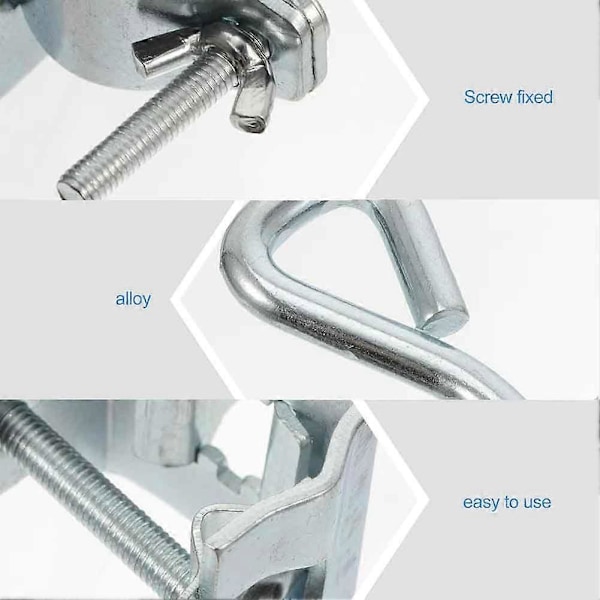 Uppgradera Paraplyklämma Stativhållare Kraftig Bänk Uteplats Paraply Fast Clip Strand Fiske Paraply
