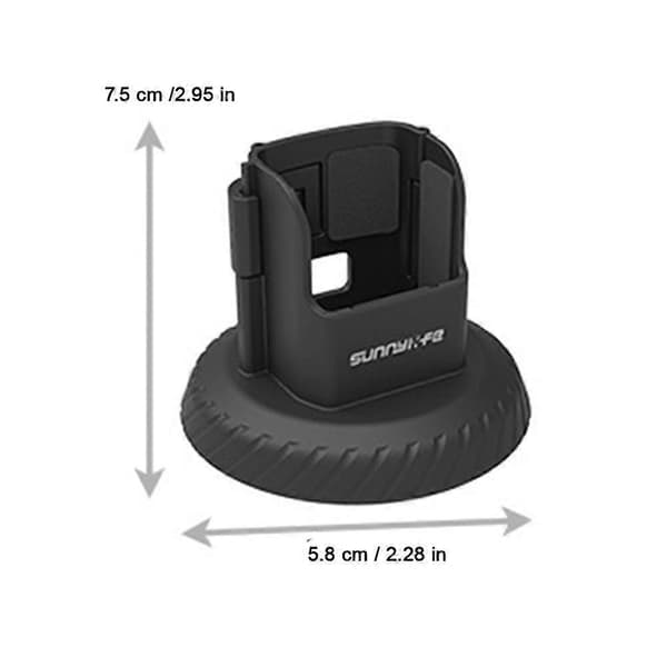 För Sunnylife DJI Osmo Pocket 4 Magnetisk Basstativ Bilhuv Snabbfäste