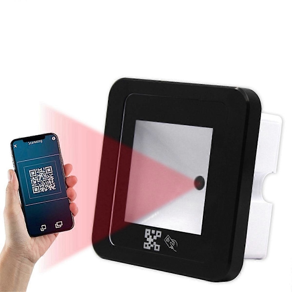 R35D 125Khz RFID Streckkod 2D QR-kodläsare Passerkontrolläsare