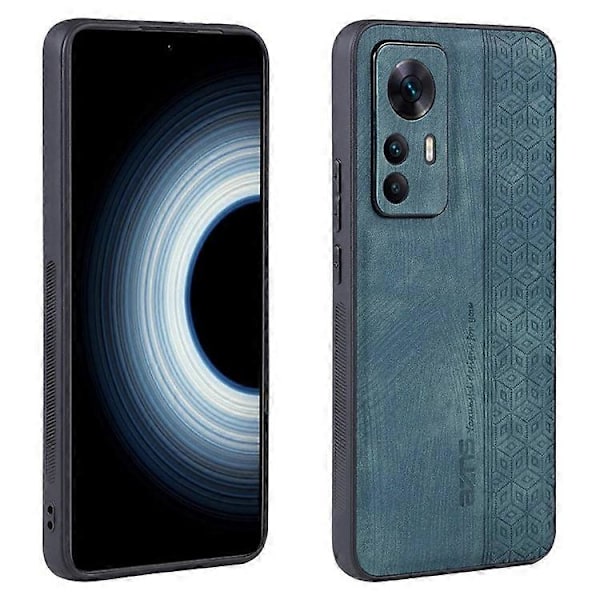 AZNS Kompatibel med Xiaomi 12T 5G / Redmi K50 Ultra 5G Anti-ripe Mobiltelefon Deksel Skall Imprimert Mønster PU Lær+TPU Telefon Green