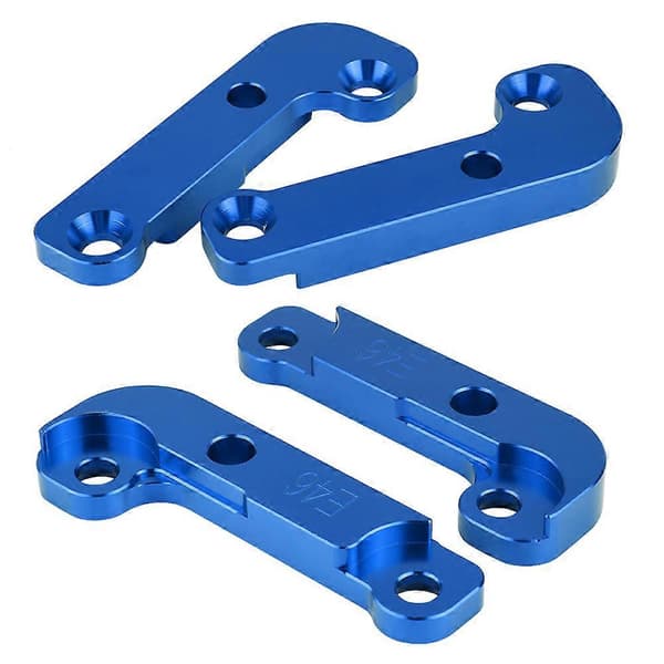 Aluminium Power Tuning Drift Lock Adapter Kit Øger Svingvinkel 25% til BWM E46 M3 Blå