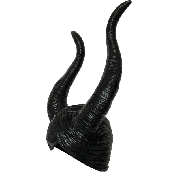 Musta Kuningatar Noita Demoni Sarvet Hattu Naamio Cosplay Eläin Päähine Halloween Päähine Pue Juhlapuvut Rekvisiitta demon horn
