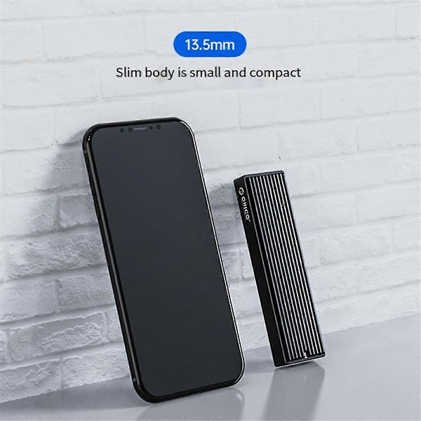 M.2 SSD NVMe-hölje USB3.1 Gen2 Typ C 10 Gbps SSD-hölje Mobil hårddiskhölje