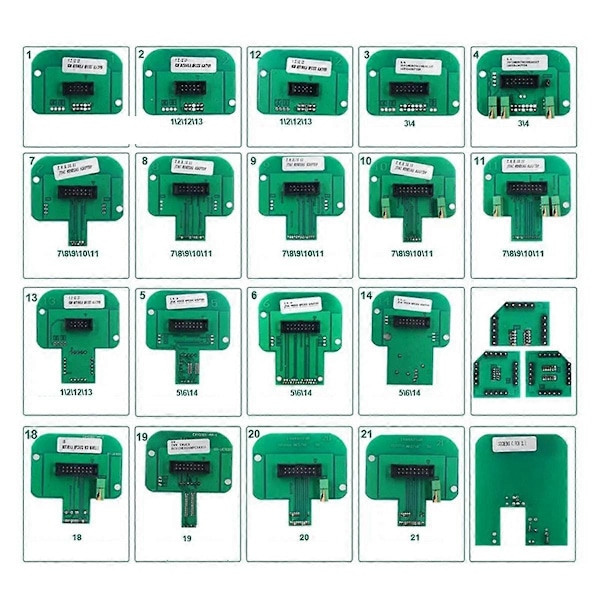 OBD 22 kpl BDM-ohjelmointisovitin täysi sarja KTAG KESS FGTECH BDM ECU -ohjelmointiin BDM100-koetin Ad