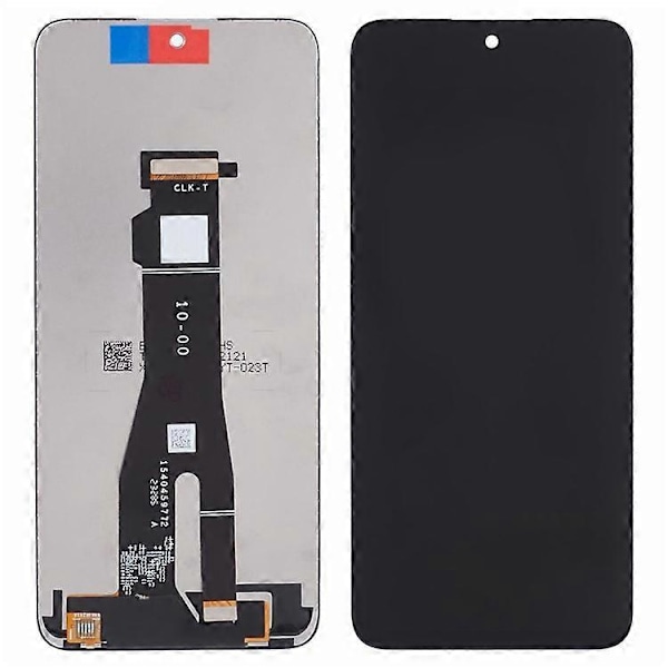 Kompatibel for Honor X7b 4G CLK-LX1, CLK-LX2, CLK-LX3 Grade C LCD-skjerm og Digitizer-montering Reservedel (Uten Logo)