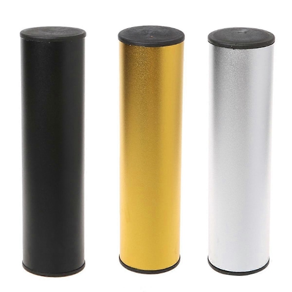 Professionell Cylinder Sand Shaker i Rostfritt Stål Rytm Musikinstrument Slagverk för Band Ac