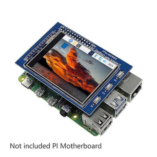 2.4 Tommer RPI Skærm til 4B/3B/3B+/ Zero W Resistiv Touch Skærm Kapacitiv Monitor 320X240 med Til