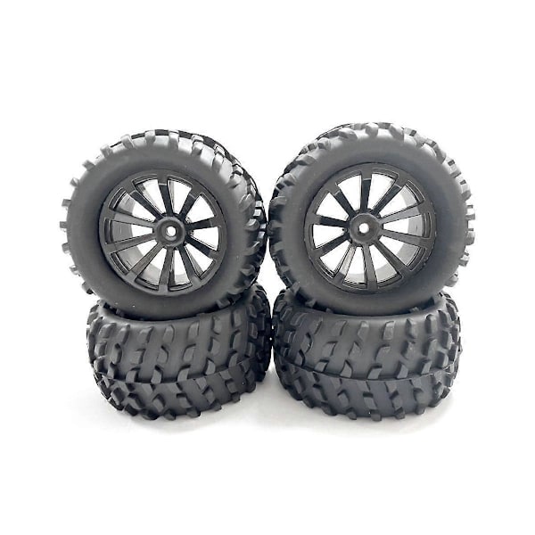 4 kpl 82 mm rengasta 12 mm kuusiokololla H16 16207 16208 162010 HBX 16889 SG1601 SCY 16101 1/16 RC-autolle päivitys P