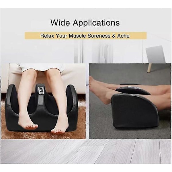 Omfattande Shiatsu Fotmassageapparat, Simulerad Handmassage & 360 Graders Stödstång, Automatisk Timer & Överhettningsskydd, Idealisk För Professionella