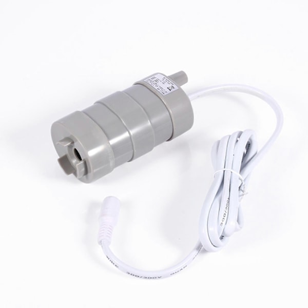 DC 12V Mini Vertikal Senkbar Motor Vannpumpe 5M 1000l H for Akvarium m/ 5.5*2.1 Hunn