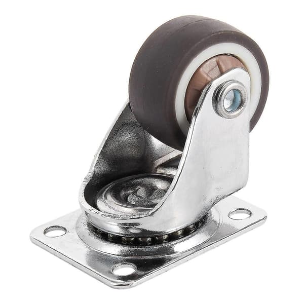 Mini Hjul, 1 tomme/25 mm diameter, Ultra-stille hjul til bogreolsskuffer
