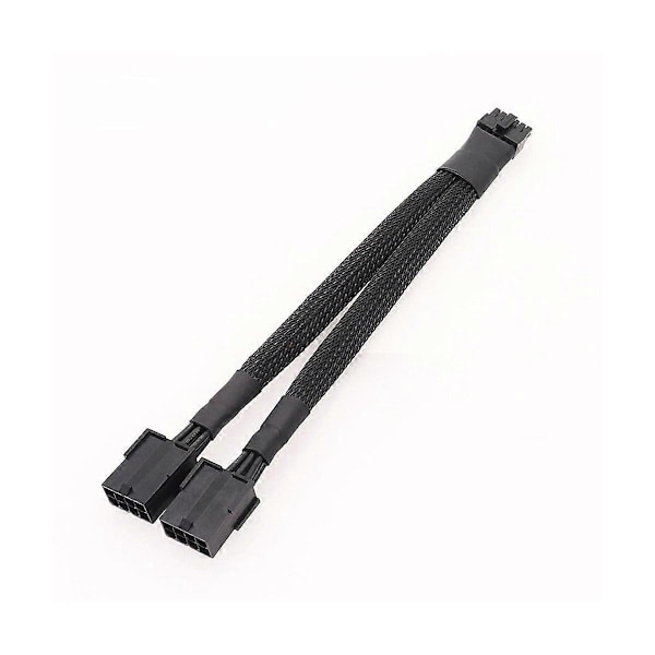 Grafikkort 12VHPWR PCIe 5.0 12-Pin till Dubbel GPU PCIE 8-Pin Kabel för RTX30 Serien 3070 3080 RTX3090