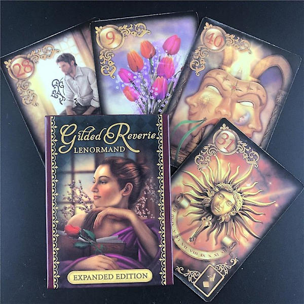 Tarotkort steampunk tarot bord kortstokk brettspillkort for familiesammenkomst fest spillekortspill Ts01