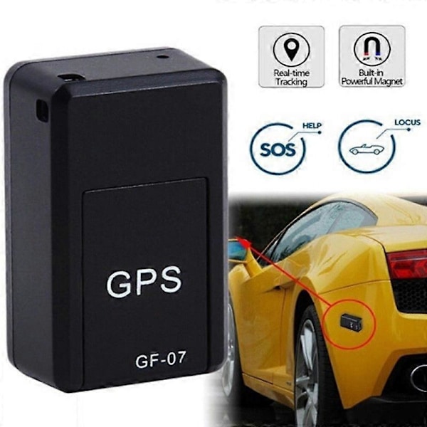 GPS Spårningsenhet Hög Noggrannhet Förhindra Förlorad Mini Locator för Bilar Fordon