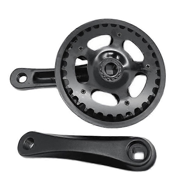 Cykel Enkelhastighets Vevparti 32T Vikbar Elcykel Vevparti Aluminiumlegering 127MM Skydd Bik