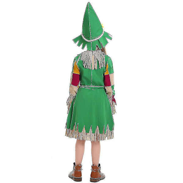 Tyttöjen Linnunpelätin Cosplay -asu Lasten Nukkepuku Halloween-asu L