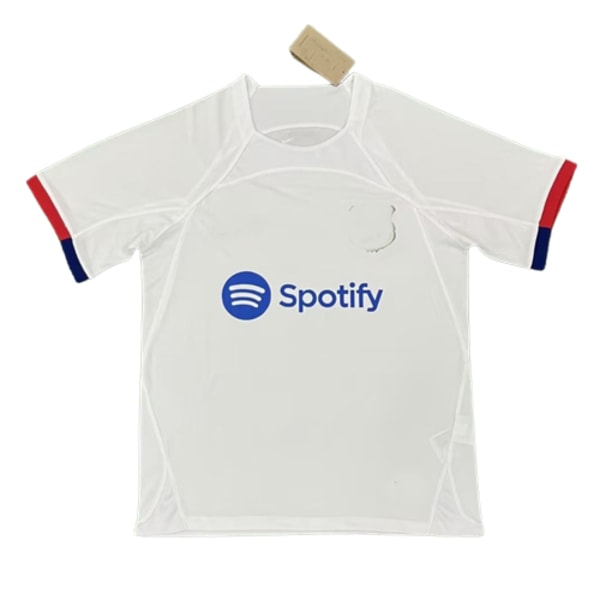 23-24 Barcelona bortatröja anpassad träningsdräkt kortärmad tröja T-shirt Cantona NO.7 M