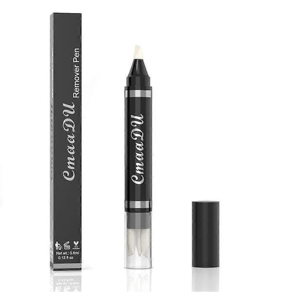 Makeupfjernerpen til eyeliner og læbekorrektion Præcisionsspids
