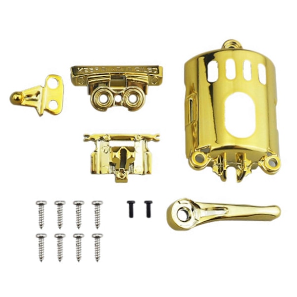 2X Clipper Modificeret Skal Hårklipper Hus Cover til Udskiftningstilbehør 8148 8591 Kit Gylden