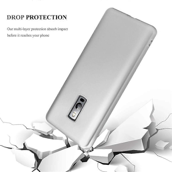 OnePlus 2 Skyddsfodral TPU-fodral - Matt Metallisk Design