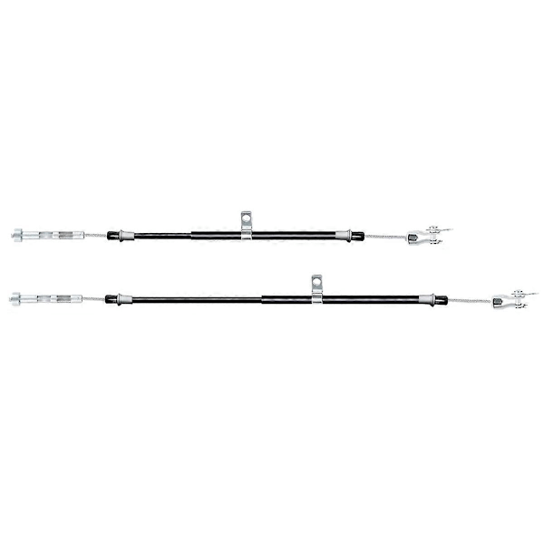 1 Par Bremskabler for Golfbil (98cm & 127cm) for Club Car 2000-Up Bensin Elektrisk 102022101, 1020221-01, 1019907