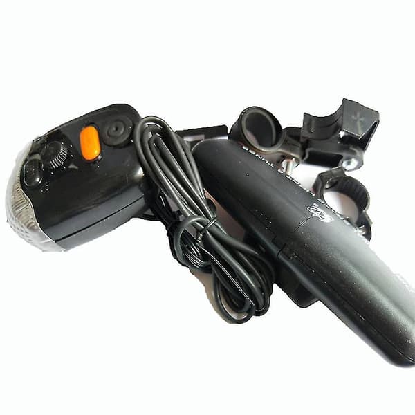 LED Sykkel Blinklys Retningslys Bremselys Lampe 8 Lyd Horn 1 stk