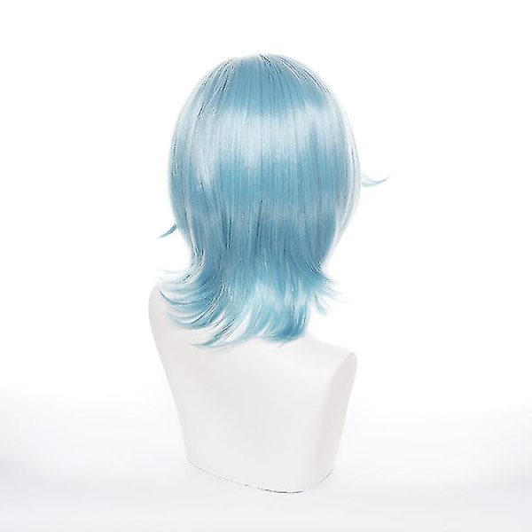 Spill Genshin Impact Eula Cosplay Parykk Simulert Hud Varmebestandig