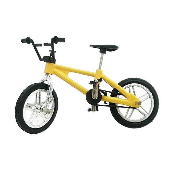Minicykelmodell i legering, prydnad A2D7 Yellow