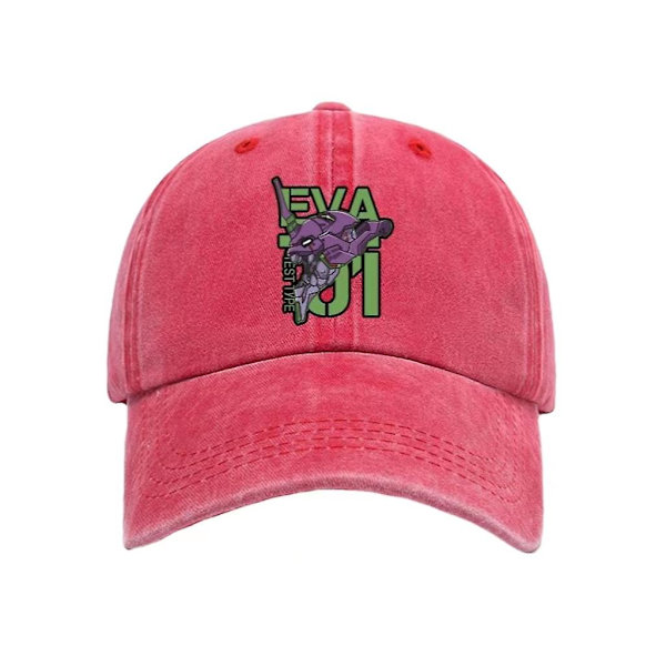 Evangelion-01 Kasket med Skygge Watermelon Red