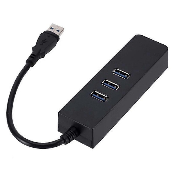 USB3.0 Gigabit Ethernet -sovitin, 3 porttia USB - RJ45 Lan -verkkokortti Macbook Mac -työasemalle